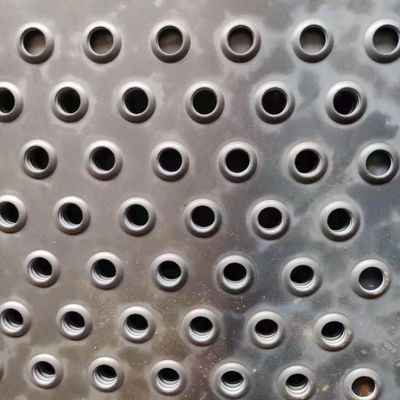 Plancha de rejilla de seguridad perforada de acero inoxidable de aluminio