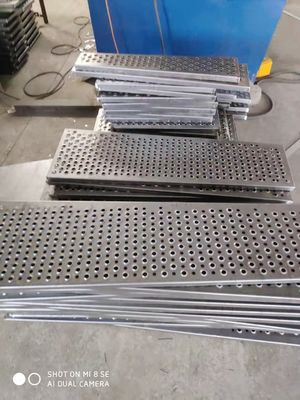 Plancha de rejilla de seguridad perforada de acero inoxidable de aluminio