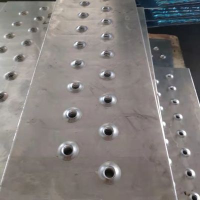 Rejas de seguridad de agujero redondo de acero inoxidable de 3 mm para pasarelas de techo