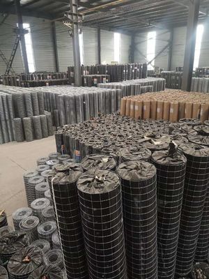 Rollos de malla de alambre soldado galvanizado de 0,5 mm para vallas y jaulas