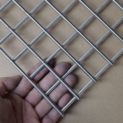 Panel de malla de alambre soldado galvanizado de 50x50 mm espesor de 3 mm