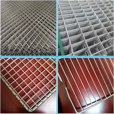 Panel de malla de alambre soldado galvanizado de 2 mm Agujero de alambre 25x25 mm