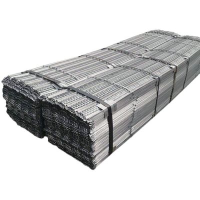 Envases galvanizados para construcción de malla de alta nervadura de 0,45 m x 2 m