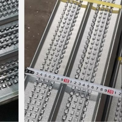 Tornos de costra galvanizados para el encofrado de hormigón