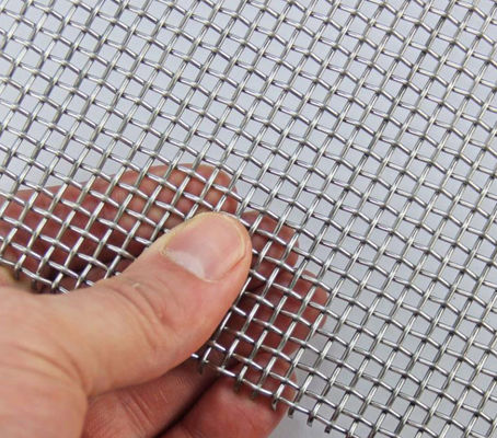 SUS 304 de acero inoxidable con malla de alambre tejido para pantalla vibratoria