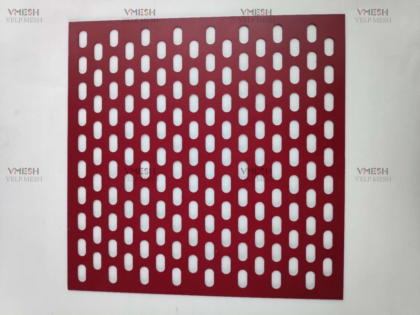 Paneles de revestimiento perforados sólidos de aluminio decorativos de la pared del metal de PVDF