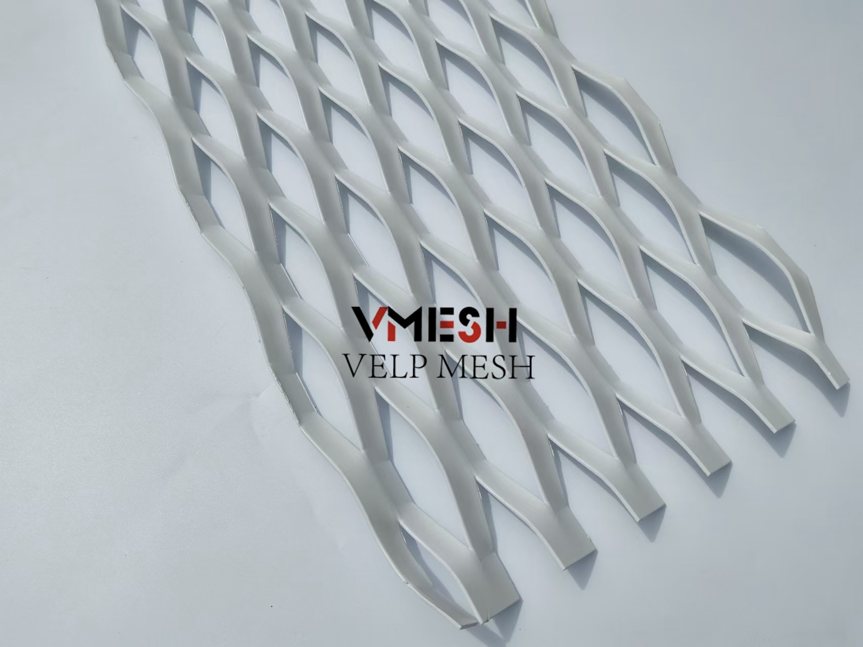 El techo de aluminio revestimiento de la pared de la malla ampliada diamante personalizado