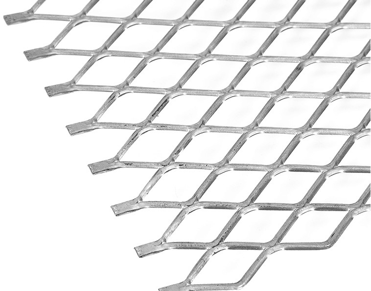 Malla expandida de diamante de acero inoxidable de 5.0 mm-6.0 mm para pasarelas