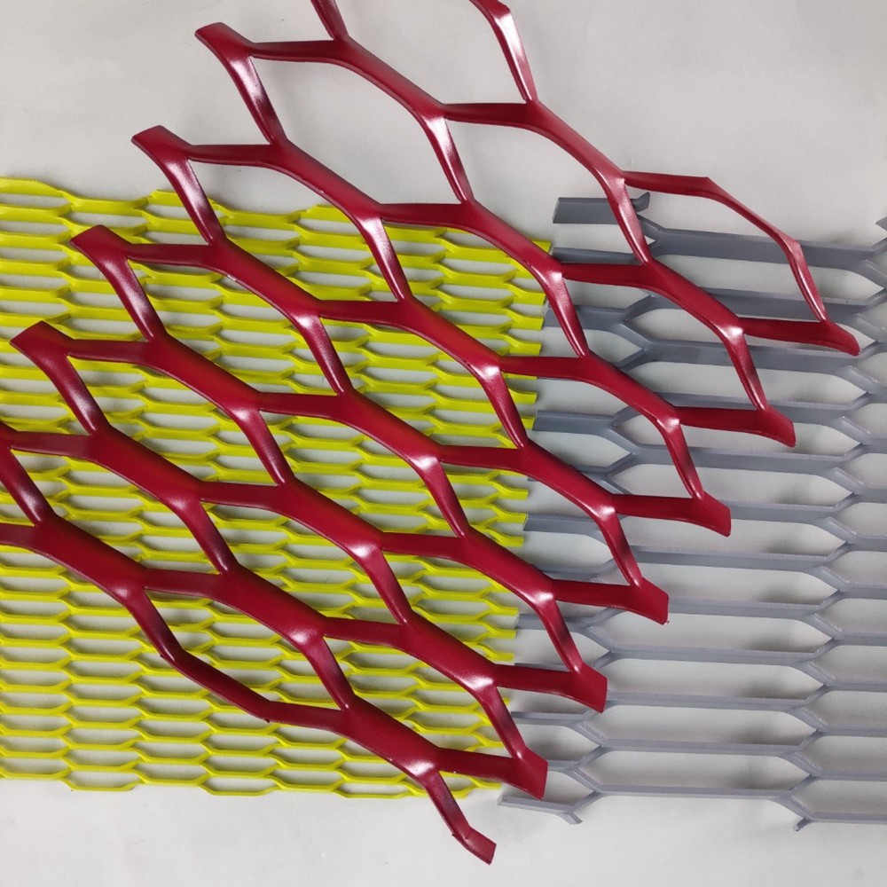 1.22x2.44m Aluminio Expanded Metal Mesh - Antideslizante y duradero