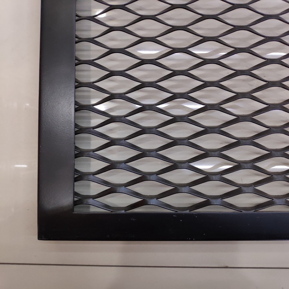 Diseño de interiores paneles de malla metálica expandida de aleación de aluminio ligero