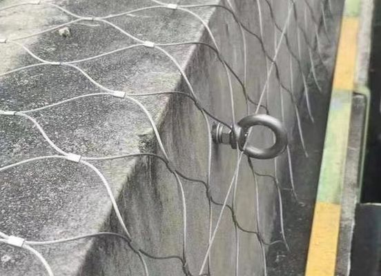 cuerda Mesh Decorative For Zoo Balustrade de los Ss del grueso 304 de 2m m