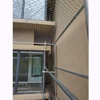 Cuerda de alambre arquitectónica del grueso 2m m Mesh Stainless Steel 316