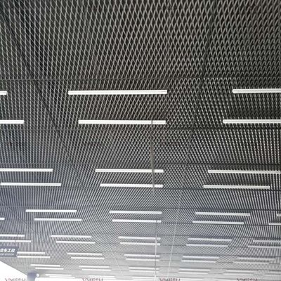 Sistema estándar de malla de aluminio con agujero de diamante para techo