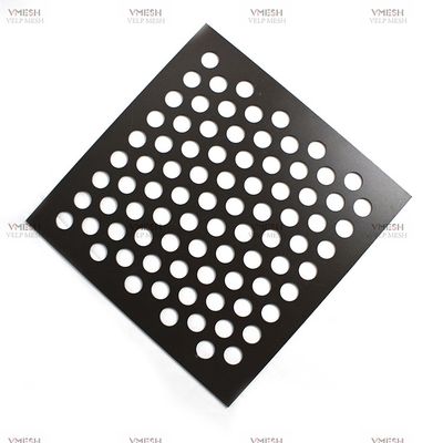 Hoja perforada decorativa de los Ss 304 con los agujeros redondos