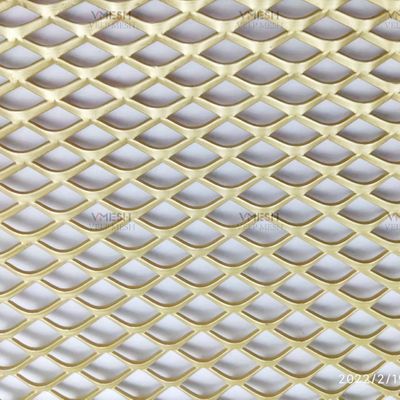 El pequeño agujero galvanizó el metal ampliado Mesh Diamond Shape