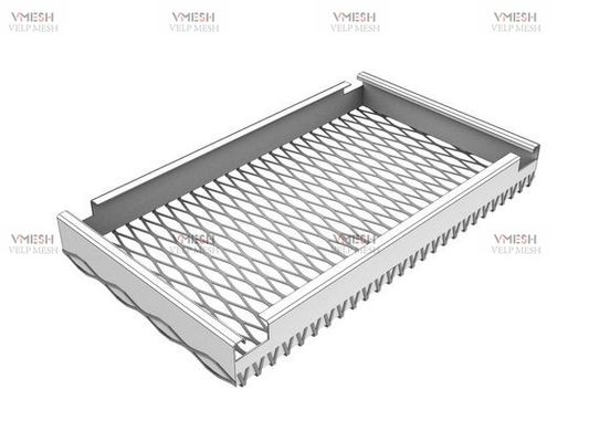 El panel ampliado suspendió el techo de aluminio del metal para el centro comercial