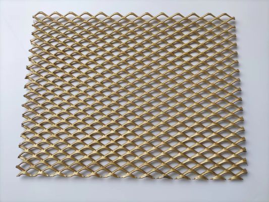 El aluminio negro de plata de oro del metal amplió a Mesh Net Cloth Screen Netting