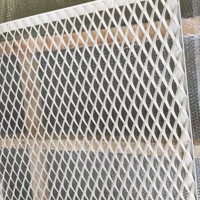 Los materiales de construcción Diamond Aluminum Expanded Metal Sheet pulverizan revestido