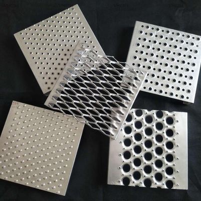 Prueba resistente de la abrasión de Diamond Channel Grating de la reja de la seguridad del puntal del apretón de los 2-4m