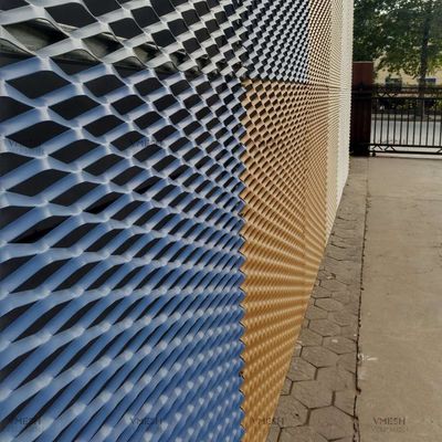 metal ampliado de aluminio Mesh For Decoration del grueso de 0.5-2m m