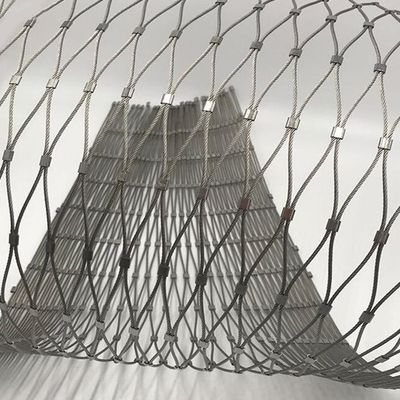 Cuerda Mesh Net High Strength de Mesh Fence Stainless Steel Wire del parque zoológico