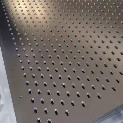 Metal perforado agujero 1m m redondo decorativo Mesh Sheet Galvanized