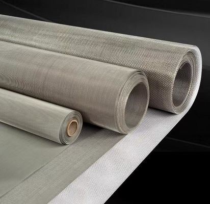 Acero inoxidable de tejido plano de malla de alambre de pantalla para 150 malla