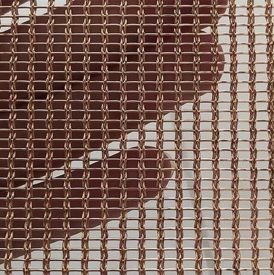 Reja de alambre de metal arquitectónico decorativo para una protección efectiva contra caídas
