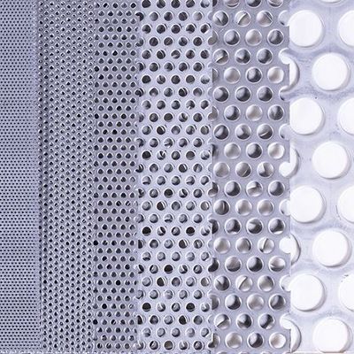 Chapa metálica perforada personalizada para decoración arquitectónica