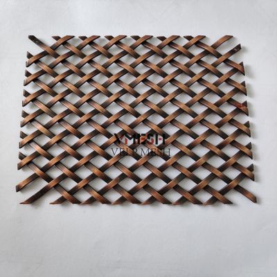 Malla de alambre de acero inoxidable tejido de 1 mm a 4 mm para metal arquitectónico decorativo personalizado
