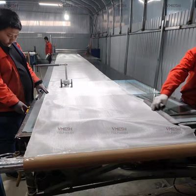 Malla de alambre de acero inoxidable 304 316, 20-100 mallas, tejido liso para filtración industrial