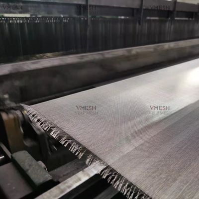 Tela de malla de alambre tejido de acero inoxidable - Grado 304/316 para máquinas industriales