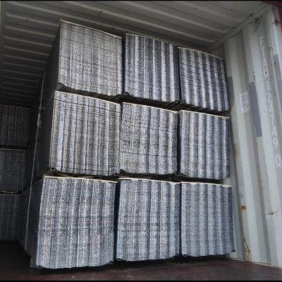 Revestimiento en malla de acero galvanizado de 1,10 m x 3 m
