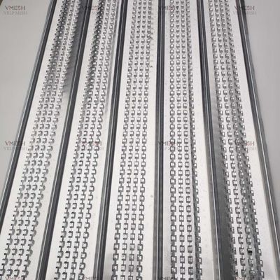 Architectural 0.35mm Galvanized Expanded Metal Hy Rib Lath For Wall Construction