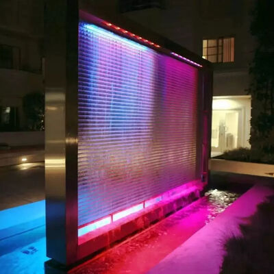 Malla resistente a la corrosión de la alambrada de la cortina del agua de la cascada del acero inoxidable 304