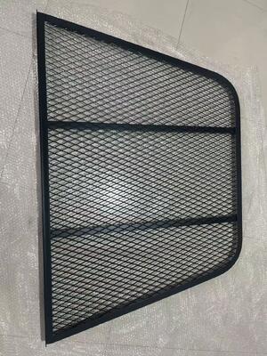 Capa de ventana de malla metálica expandida galvanizada en caliente con resistencia a la corrosión y tamaños personalizables