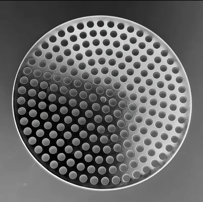 No hay Burrs fresado químico 1 mm SS304 filtro de malla de grabado disco
