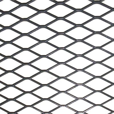 Malla de material de acero galvanizado expandido con orificio de diamante para puertas de cerca