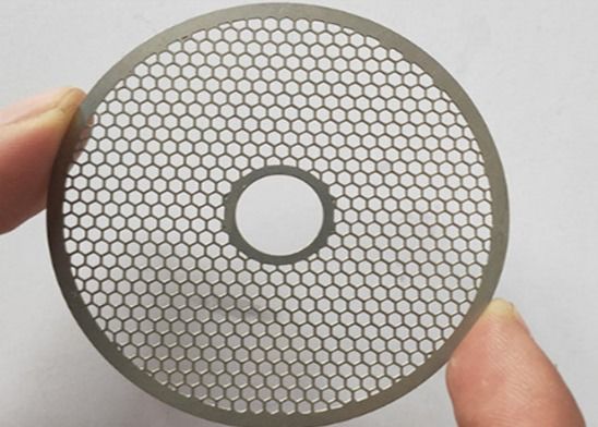 La electrónica de la precisión perforó el agujero de Mesh Ultra Fine 0.04m m del metal