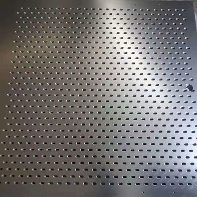 Placa de malla metálica perforada galvanizada con agujero redondo de ancho de 36