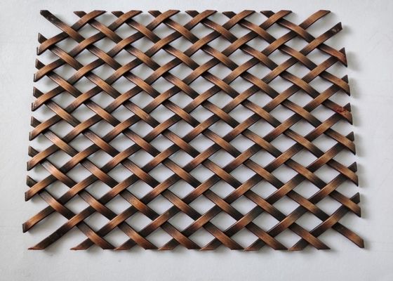 CE arquitectónico pulido del SGS de Mesh Woven Metal Mesh Fabric del metal 316