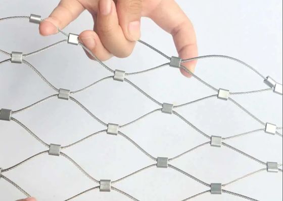 Alambre de cuerda de acero inoxidable de la acuicultura de Velp Mesh Fencing 4