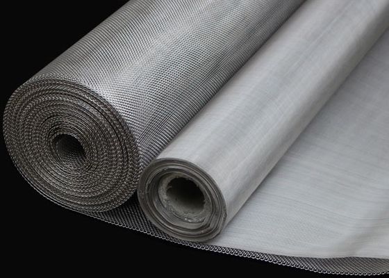 316 SS alambre de acero inoxidable Mesh Width de 400 micrones los 0.5m los 0.914m