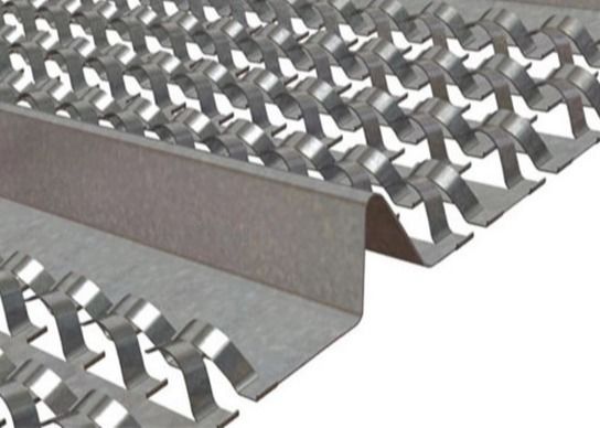 listón de Mesh Galvanized Steel High Rib del alambre del estuco del grueso de 0.11-0.45m m