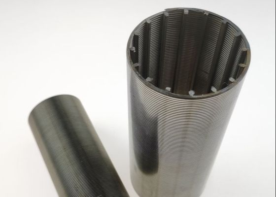 Tratamiento de aguas del polvo del diámetro 1200m m de los elementos de Johnson Wedge Wire Screen Filter