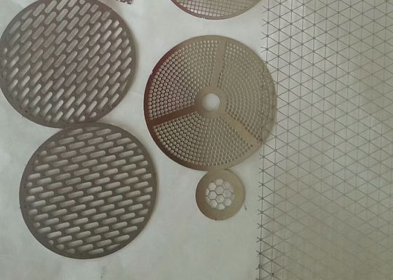 SUS430 que graba al agua fuerte el disco de Mesh Perforated Wire Mesh Filter para el fabricante de la caja