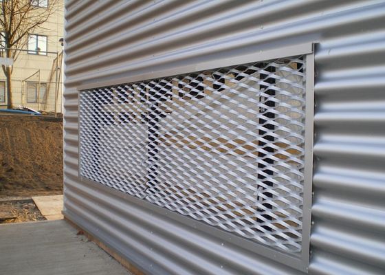 5052 5005 Mesh Bunnings ampliado de aluminio 15*50m m 20*60m m Diamond Hole