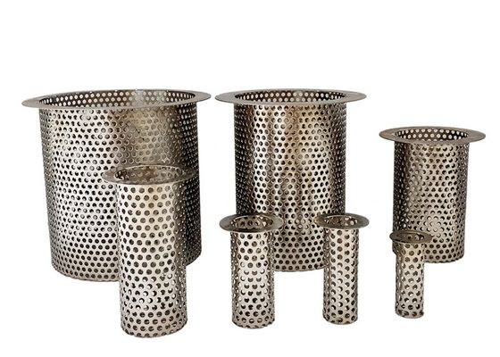 40%-90% la filtración sólida líquida SS filtra la longitud de Mesh Tube 20mm-2000m m