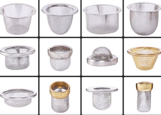 SS304 316L 45m m Dia Stainless Steel Mesh Strainer que filtra el casquillo de Tabacco forman para la cachimba