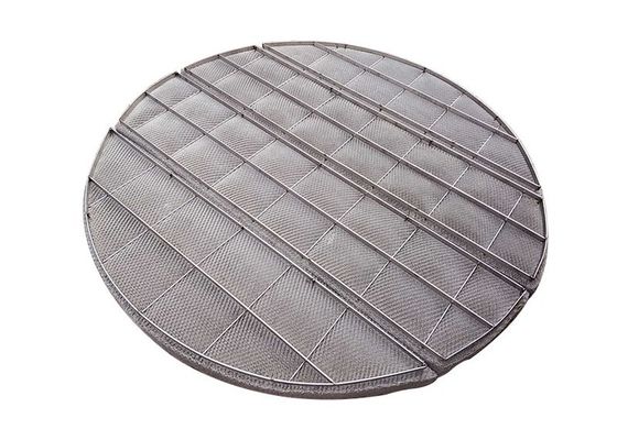 Agujero de Mesh Demister Pad 2*3m m 4*6m m del alambre SUS316 para el filtro líquido del gas